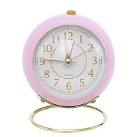 Creative Alarm Clock Vintage Desk Clock - pink