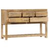Sideboard 47.2"x11.8"x29.5" Solid Mango Wood - Brown