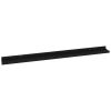 Wall Shelves 4 pcs Black 39.4"x3.5"x1.2" - Black
