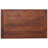 Coffee Table 31.5"x19.7"x15.7" Solid Teak Wood - Brown
